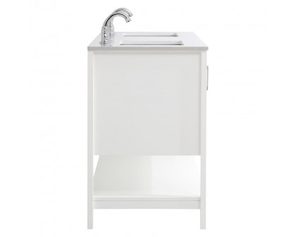 Elegant Bathroom Vanity - White (VF16060DWH)