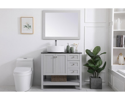 Elegant Bathroom Vanity - Gray (VF16236GR)