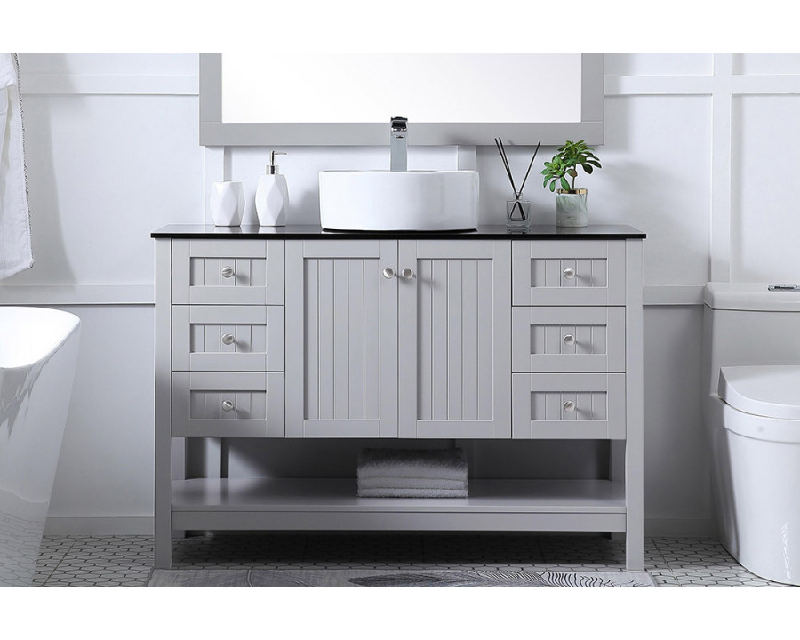 Elegant Bathroom Vanity - Gray (VF16248GR)