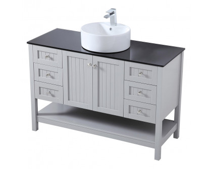 Elegant Bathroom Vanity - Gray (VF16248GR)