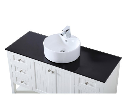 Elegant Bathroom Vanity - White (VF16248WH)