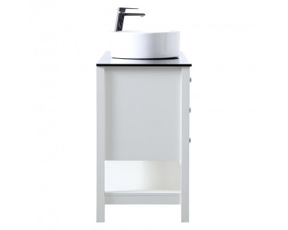 Elegant Bathroom Vanity - White (VF16248WH)