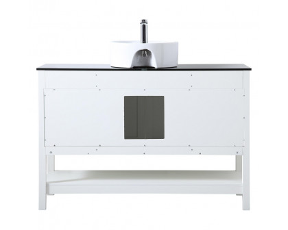 Elegant Bathroom Vanity - White (VF16248WH)