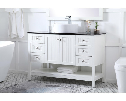 Elegant Bathroom Vanity - White (VF16248WH)