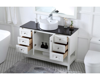 Elegant Bathroom Vanity - White (VF16248WH)