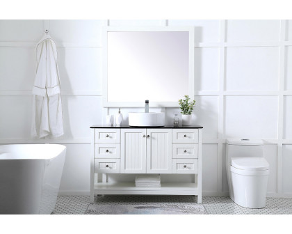 Elegant Bathroom Vanity - White (VF16248WH)