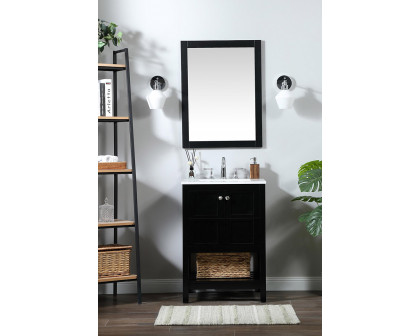 Elegant Bathroom Vanity - Black (VF16424BK)