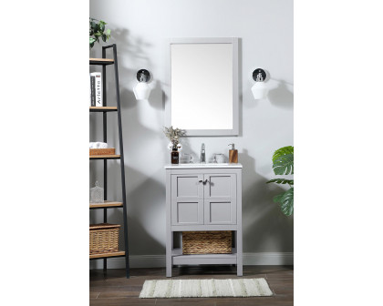 Elegant Bathroom Vanity - Gray (VF16424GR)