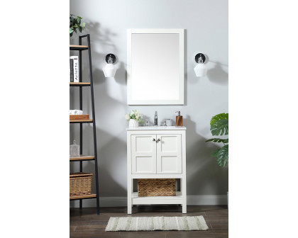 Elegant Bathroom Vanity - White (VF16424WH)