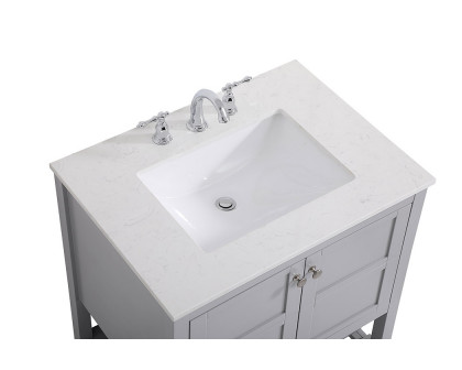 Elegant Bathroom Vanity - Gray (VF16430GR)