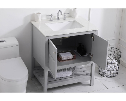 Elegant Bathroom Vanity - Gray (VF16430GR)