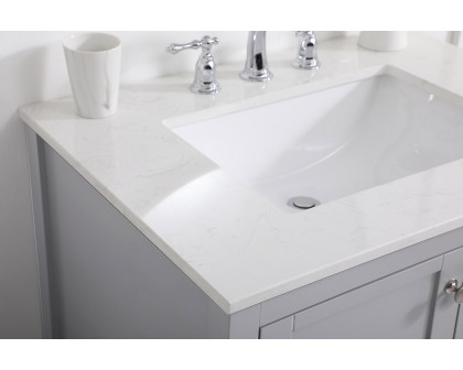 Elegant Bathroom Vanity - Gray (VF16430GR)