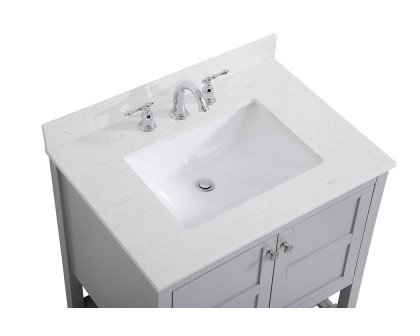 Elegant Bathroom Vanity - Gray (VF16430GR-BS)