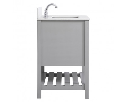 Elegant Bathroom Vanity - Gray (VF16430GR-BS)