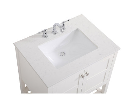 Elegant Bathroom Vanity - White (VF16430WH)