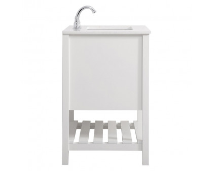 Elegant Bathroom Vanity - White (VF16430WH)