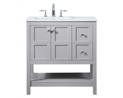 Elegant - Bathroom Vanity (PNT-VF16432)