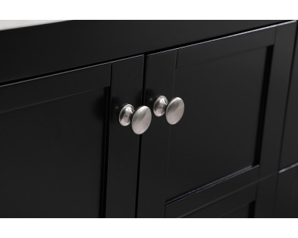 Elegant Bathroom Vanity - Black (VF16436BK)