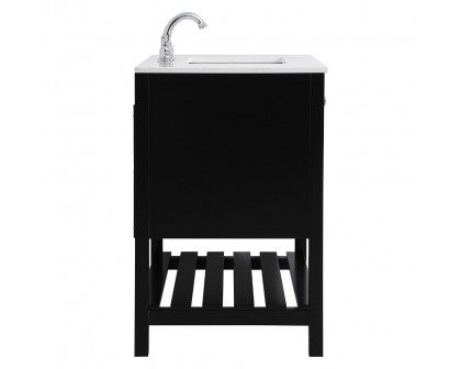 Elegant Bathroom Vanity - Black (VF16436BK)