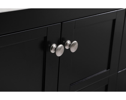 Elegant Bathroom Vanity - Black (VF16436BK-BS)