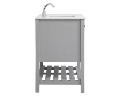 Elegant Bathroom Vanity - Gray (VF16436GR)