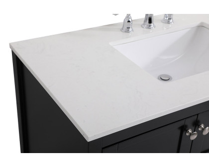 Elegant Bathroom Vanity - Black (VF16442BK)