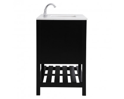 Elegant Bathroom Vanity - Black (VF16442BK)