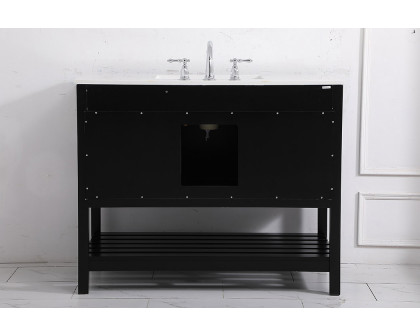 Elegant Bathroom Vanity - Black (VF16442BK)