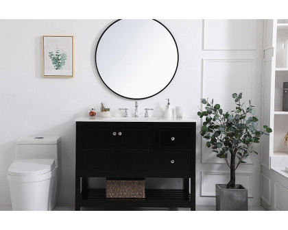 Elegant Bathroom Vanity - Black (VF16442BK)