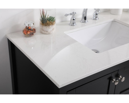 Elegant Bathroom Vanity - Black (VF16442BK)