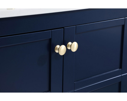 Elegant Bathroom Vanity - Blue (VF16442BL)