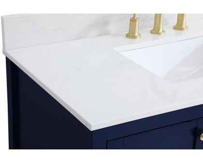 Elegant Bathroom Vanity - Blue (VF16442BL-BS)