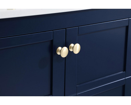 Elegant Bathroom Vanity - Blue (VF16442BL-BS)