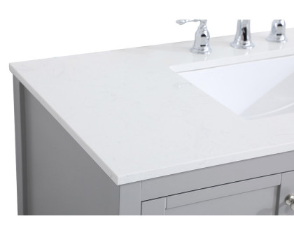 Elegant Bathroom Vanity - Gray (VF16442GR)