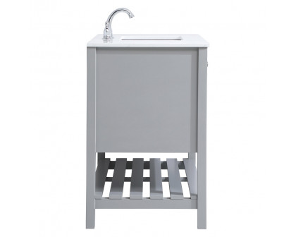 Elegant Bathroom Vanity - Gray (VF16442GR)