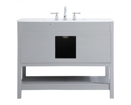 Elegant Bathroom Vanity - Gray (VF16442GR)