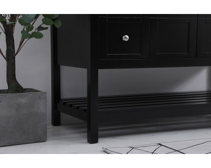 Elegant Bathroom Vanity - Black (VF16448BK-BS)