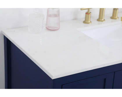 Elegant Bathroom Vanity - Blue (VF16448BL)