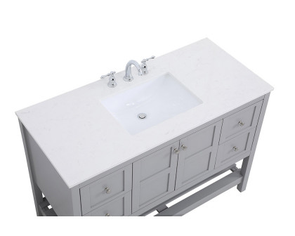 Elegant Bathroom Vanity - Gray (VF16448GR)