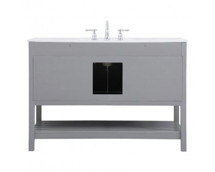 Elegant Bathroom Vanity - Gray (VF16448GR)