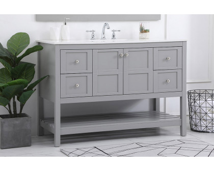 Elegant Bathroom Vanity - Gray (VF16448GR)