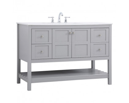 Elegant Bathroom Vanity - Gray (VF16448GR)