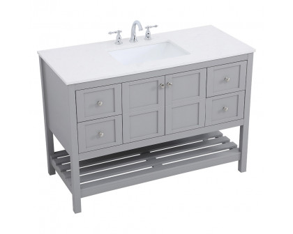 Elegant Bathroom Vanity - Gray (VF16448GR)