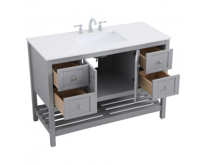 Elegant Bathroom Vanity - Gray (VF16448GR)