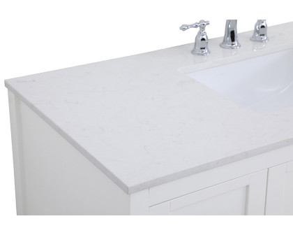 Elegant Bathroom Vanity - White (VF16448WH)