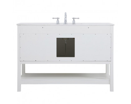 Elegant Bathroom Vanity - White (VF16448WH)