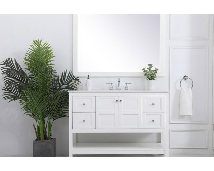 Elegant Bathroom Vanity - White (VF16448WH)