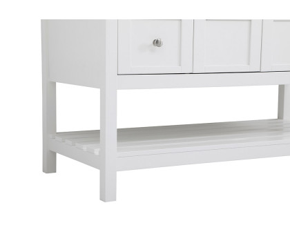 Elegant Bathroom Vanity - White (VF16448WH-BS)