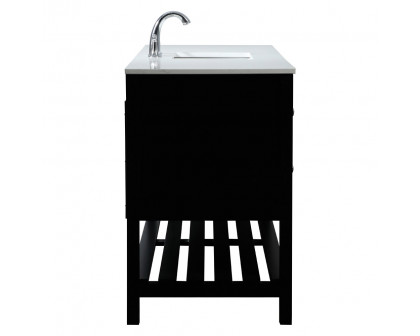 Elegant Bathroom Vanity - Black (VF16460BK)