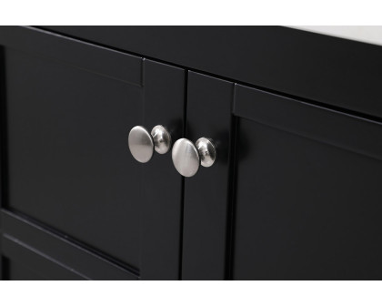 Elegant Bathroom Vanity - Black, L 60" (VF16460DBK)